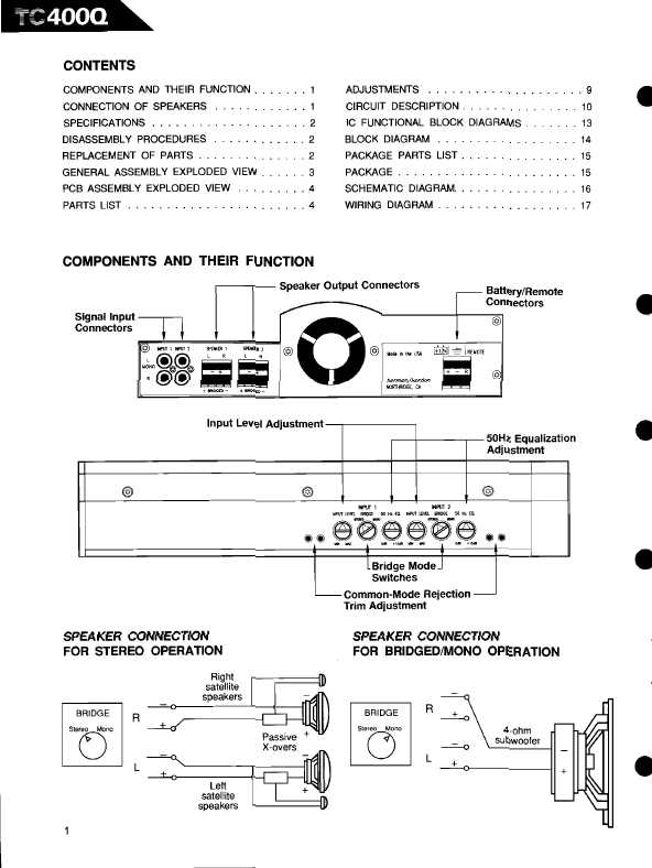 Сервисная инструкция Harman-Kardon TC-400Q