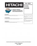 Сервисная инструкция Hitachi 32LD30UB