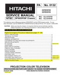 Сервисная инструкция Hitachi 43FDX01B, 53FDX01B DP05