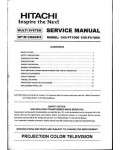 Сервисная инструкция Hitachi C43-FT1000, C50-FC1000