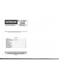 Сервисная инструкция Hitachi CM2098M, CM2198M