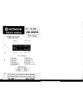 Сервисная инструкция Hitachi CSK-8201ZL