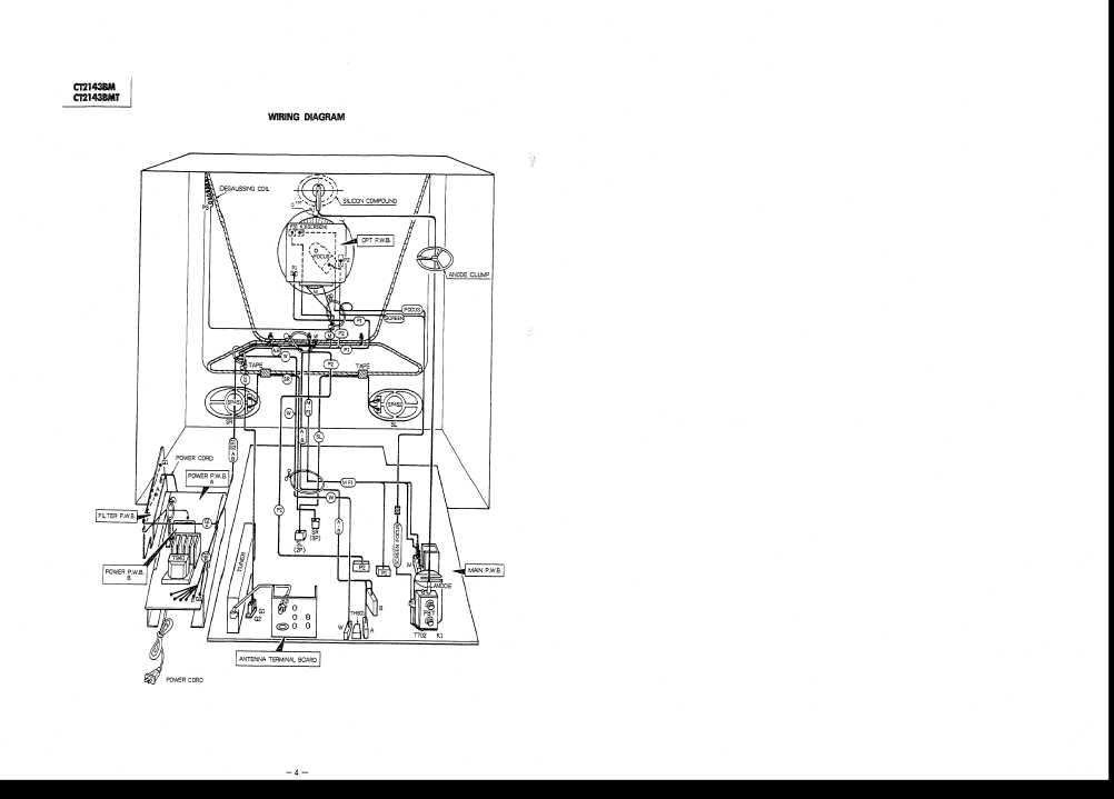 Сервисная инструкция HITACHI CT2143BM