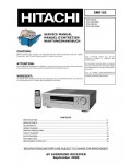 Сервисная инструкция Hitachi HTA-DD1