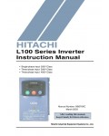 Сервисная инструкция Hitachi L100 INVERTER