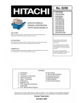 Сервисная инструкция Hitachi L37V01E, L42VP01E