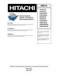 Сервисная инструкция Hitachi P50TP01E