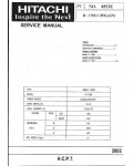 Сервисная инструкция Hitachi R-170U1(WG,GN)