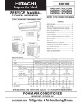 Сервисная инструкция Hitachi RAS-07GH4, RAS-09GH4, RAS-14GH4