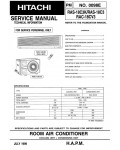 Сервисная инструкция Hitachi RAS-18C3