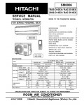 Сервисная инструкция Hitachi RAS-D10EX2, RAS-D14EX2