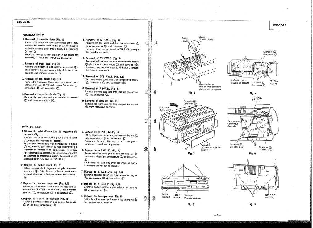 Сервисная инструкция Hitachi TRK-3D45