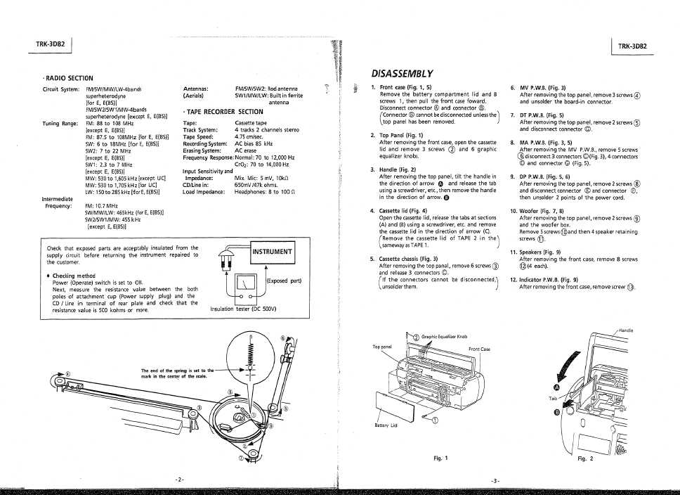 Сервисная инструкция Hitachi TRK-3D82