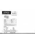 Сервисная инструкция Hitachi TRK-3D85
