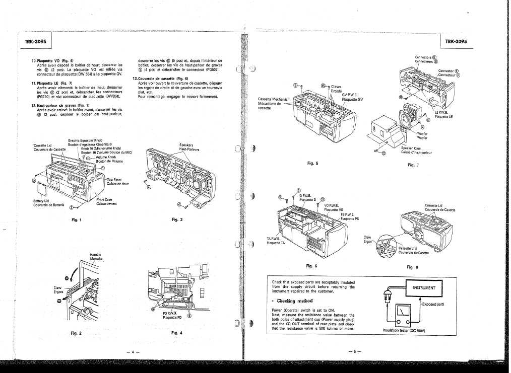 Сервисная инструкция Hitachi TRK-3D95