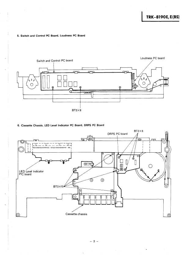 Сервисная инструкция Hitachi TRK-8190E