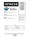 Сервисная инструкция Hitachi UT32MH70E, UT37MX70E, UT42MX70U