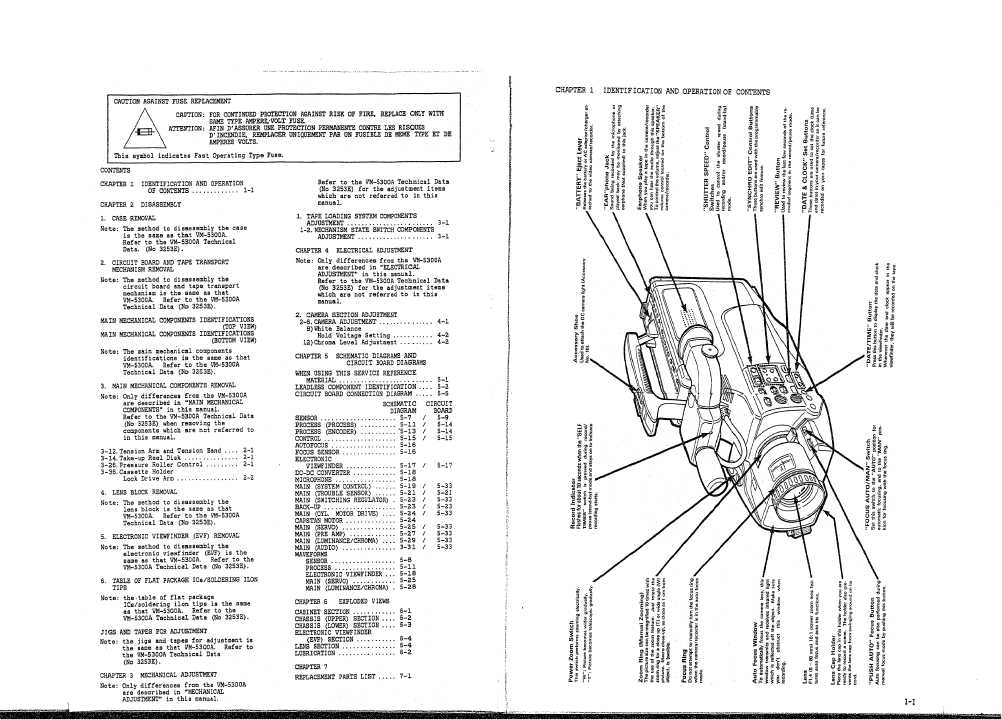 Сервисная инструкция HITACHI VM-5350A