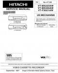 Сервисная инструкция Hitachi VT-FX621AW, VT-MX223AW, VT-MX425AW
