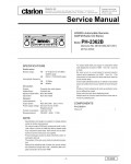 Сервисная инструкция Clarion PH-2362BA