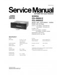 Сервисная инструкция Honda Panasonic CQ-JH8061Z JH8062Z