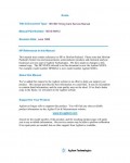 Сервисная инструкция HP (Agilent) 16510B TIMING CARD