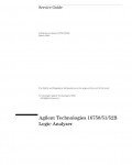 Сервисная инструкция HP (Agilent) 16750 16751 16752B LOGIC ANALYZER