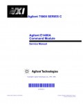 Сервисная инструкция HP (Agilent) E1406A COMMAND MODULE