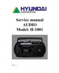 Сервисная инструкция Hyundai H-1001