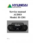 Сервисная инструкция Hyundai H-1201