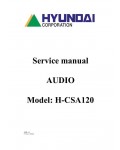 Сервисная инструкция Hyundai H-CSA120