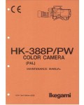 Сервисная инструкция Ikegami HK-388P PW