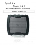 Сервисная инструкция Infinity BASSLINK-II
