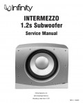 Сервисная инструкция Infinity INTERMEZZO-1.2S