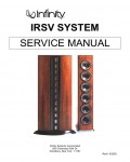 Сервисная инструкция Infinity IRS V