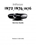 Сервисная инструкция INFOCUS IN-72, IN-74, IN-76