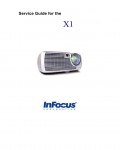 Сервисная инструкция Infocus X-1