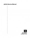 Сервисная инструкция JBL ASC-24