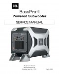 Сервисная инструкция JBL BASSPRO-II