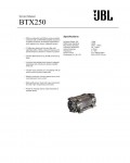 Сервисная инструкция JBL BTX-250