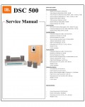 Сервисная инструкция JBL DSC-500