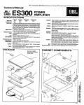 Сервисная инструкция JBL ES-300