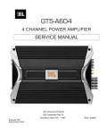 Сервисная инструкция JBL GT5-A604
