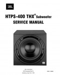 Сервисная инструкция JBL HTPS-400 THX