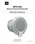 Сервисная инструкция JBL MPS1000