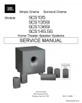 Сервисная инструкция JBL SCS-135, 135SI, 136SI, 145.5S