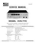 Сервисная инструкция JVC 4VN-770