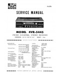 Сервисная инструкция JVC 4VR-5445