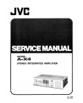 Сервисная инструкция JVC A-X4