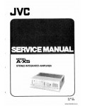 Сервисная инструкция JVC A-X5